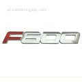 Emblema de logotipo de carros de publicidade ao ar livre personalizado